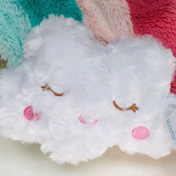 New w/Tag Douglas Baby Sshlumpies Rainbow Security Blanket Lovey - Picture 8 of 10